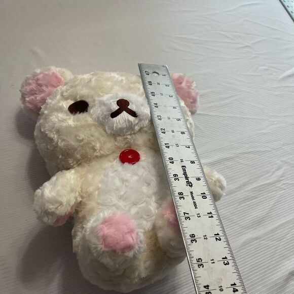 Korilakkuma XL Premium White Soft Touch San-X Plush Toy Japan Stuffed Animal - Picture 3 of 7